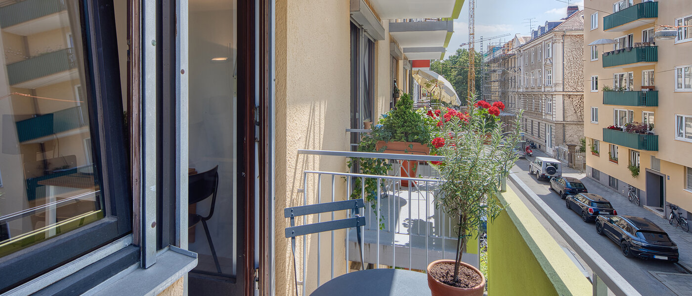 Wohnung München Lehel 02 Balkon 14488