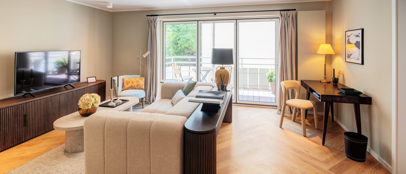 Wohnung München Maxvorstadt - Universitätsviertel 01 Wohnzimmer 14491