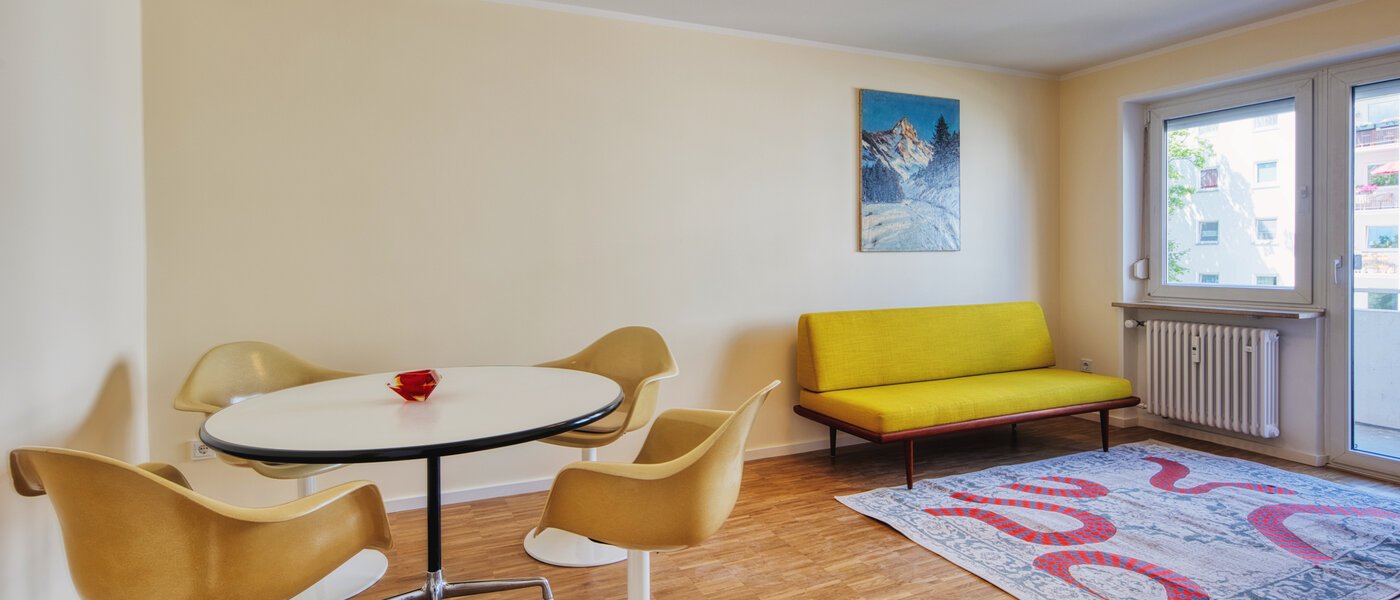 Wohnung München Schwabing 01 Wohnbereich 14493