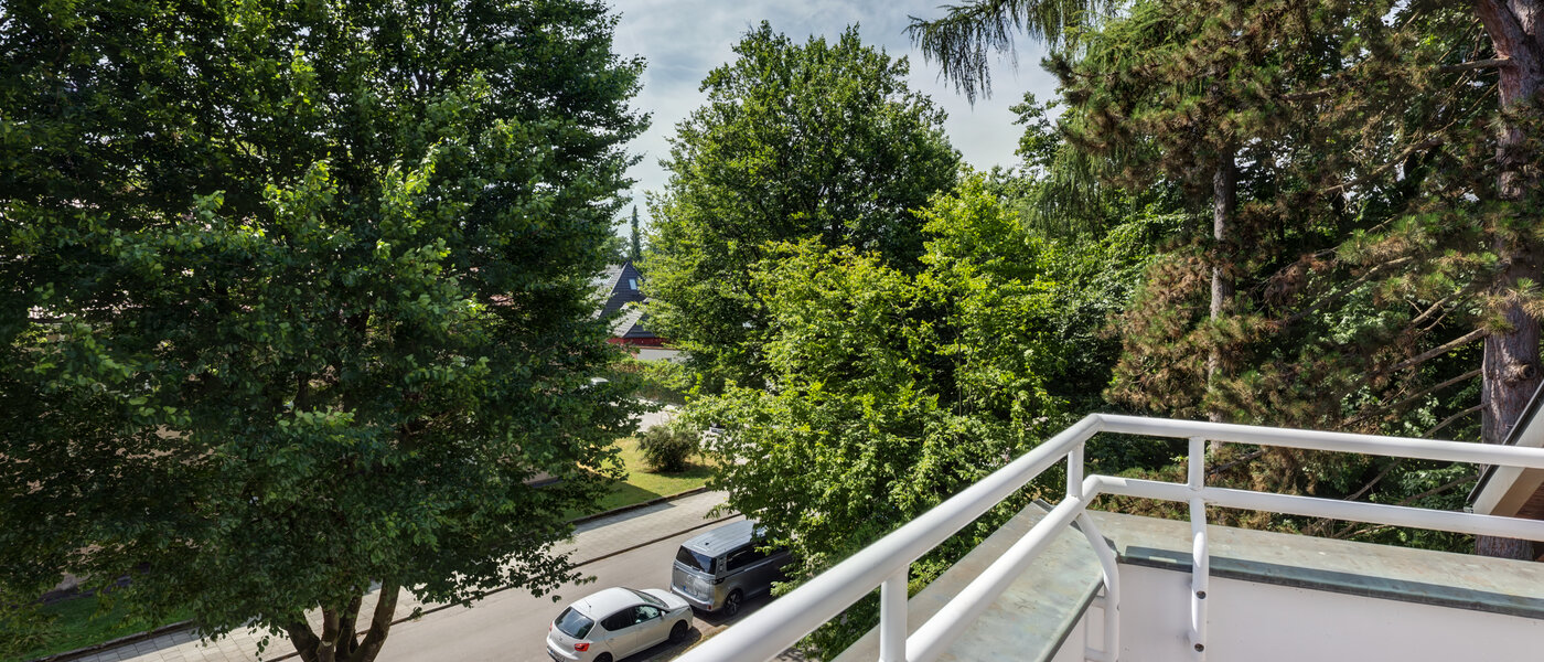 Dachgeschosswohnung München Harlaching 03 Balkon 14501