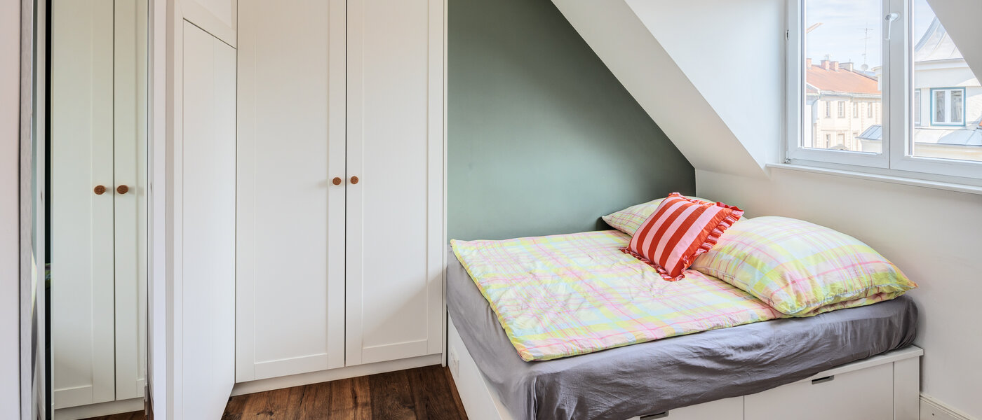 Wohnung München Lehel 01 2. Schlafzimmer	 14503