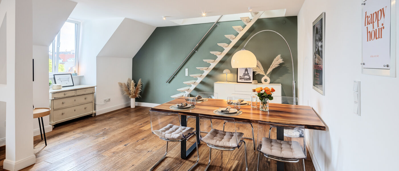 Wohnung München Lehel 01 Essbereich 14503