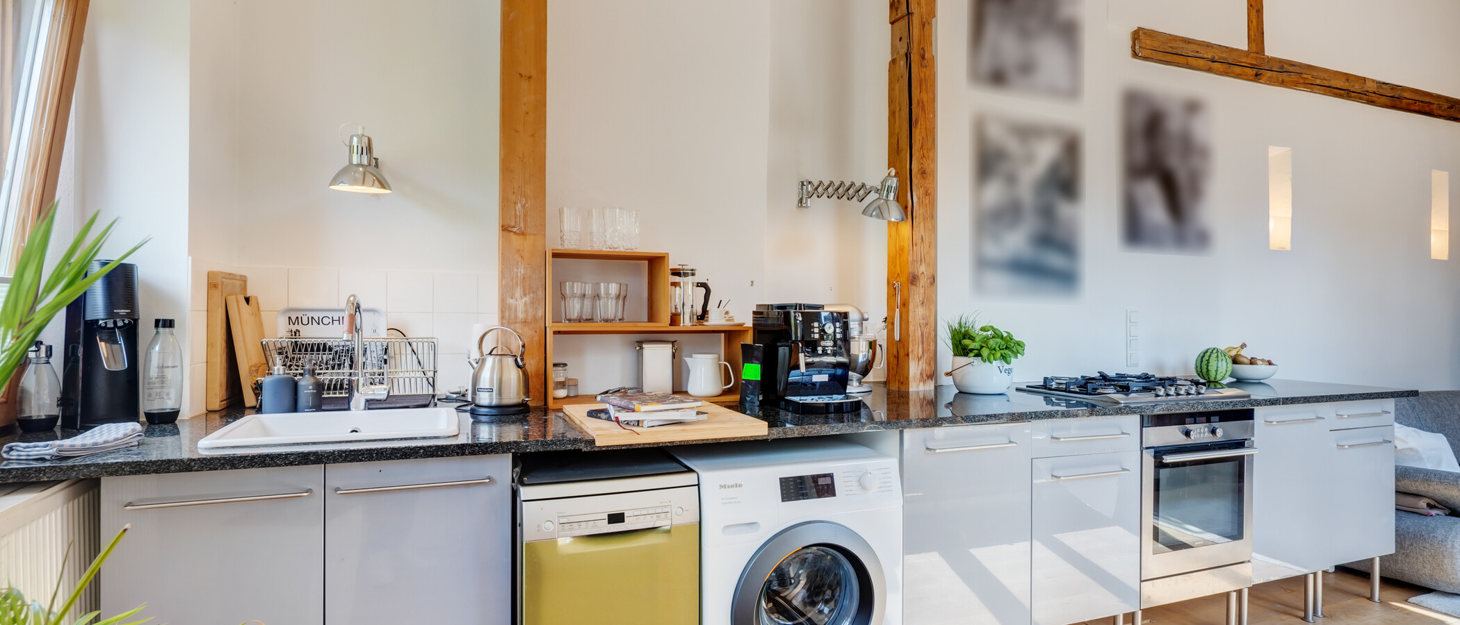 Dachgeschosswohnung München Dreimühlenviertel 02 Küche 14505