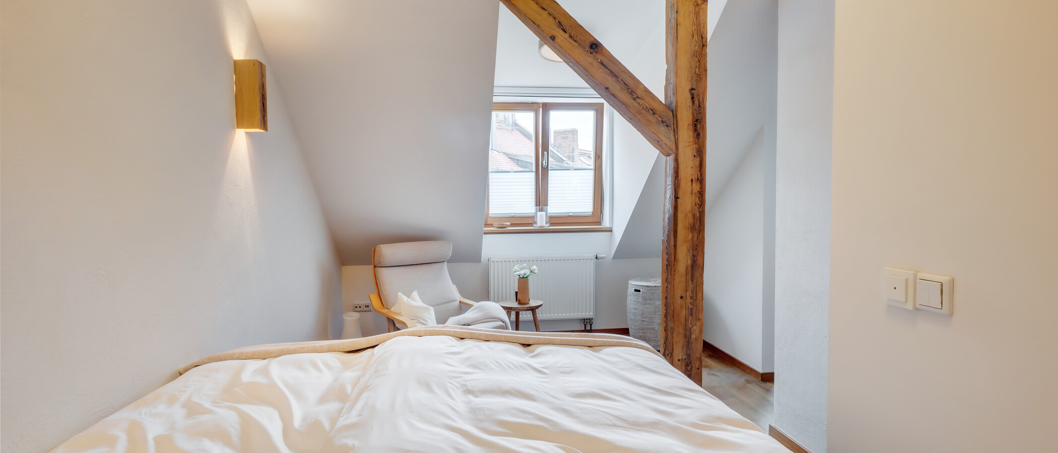 Dachgeschosswohnung München Dreimühlenviertel 02 1. Schlafzimmer 14505