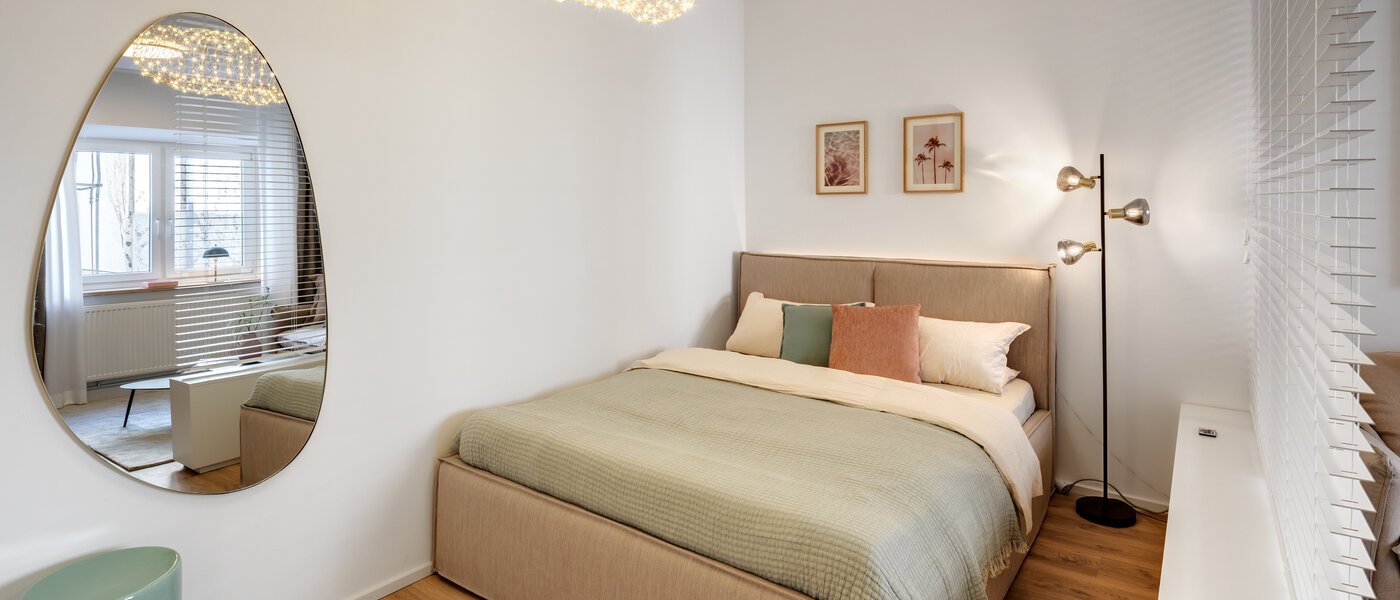 Wohnung München Schwanthalerhöhe 01 Schlafbereich 14508