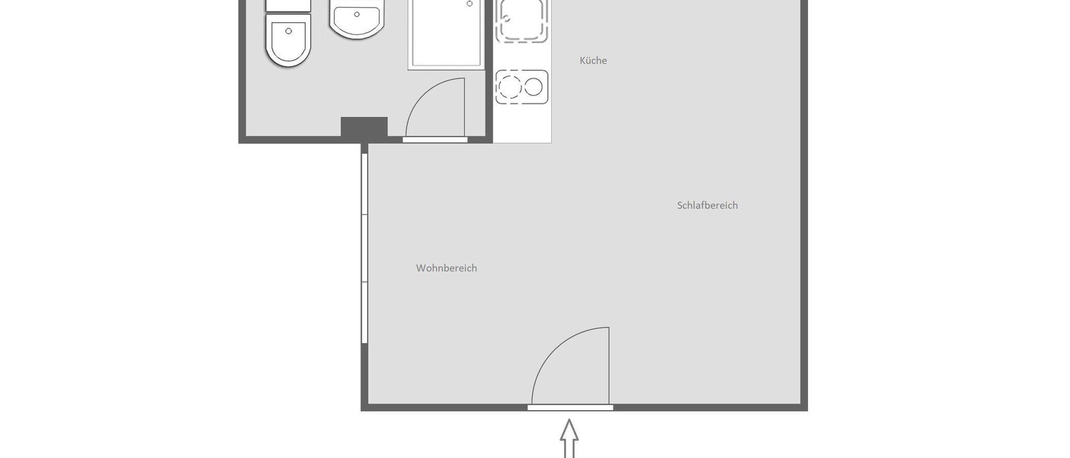 Apartment München Haidhausen 01 Grundriss 14515