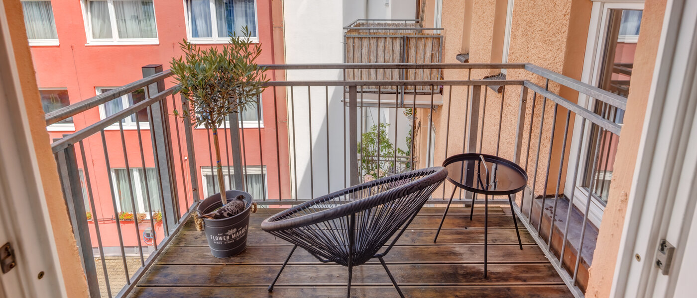 Wohnung München Schwanthalerhöhe 01 Balkon 14516