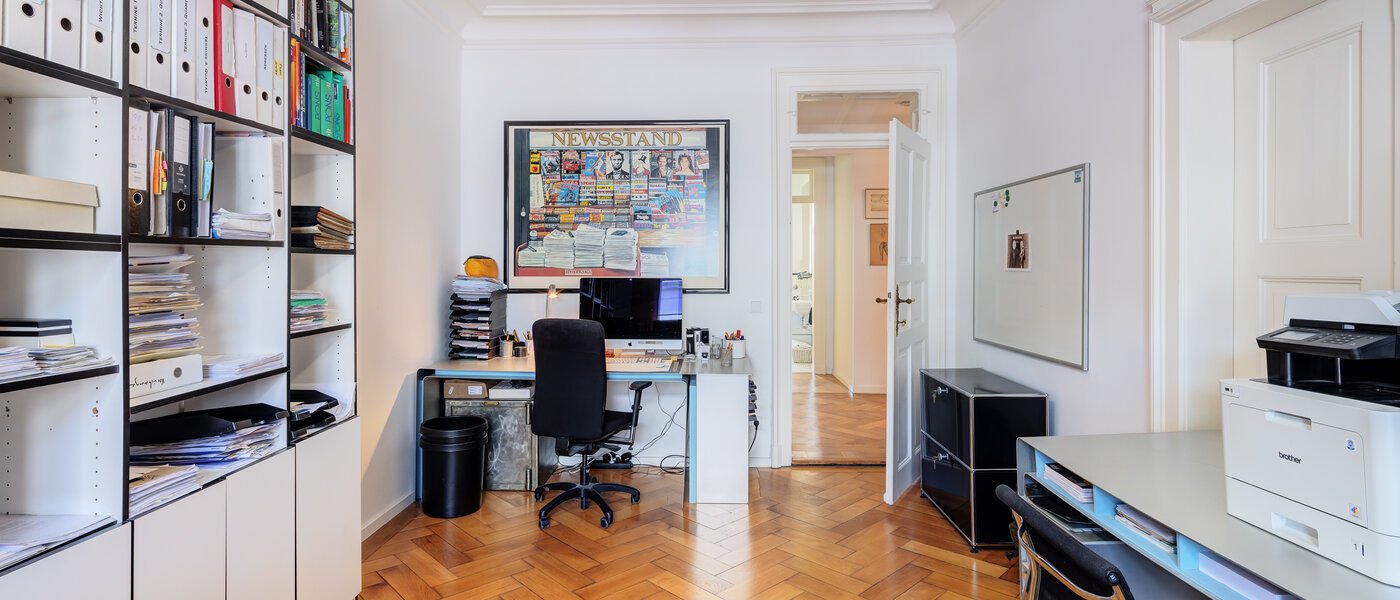 Wohnung München Neuhausen 02 Arbeitszimmer 14528