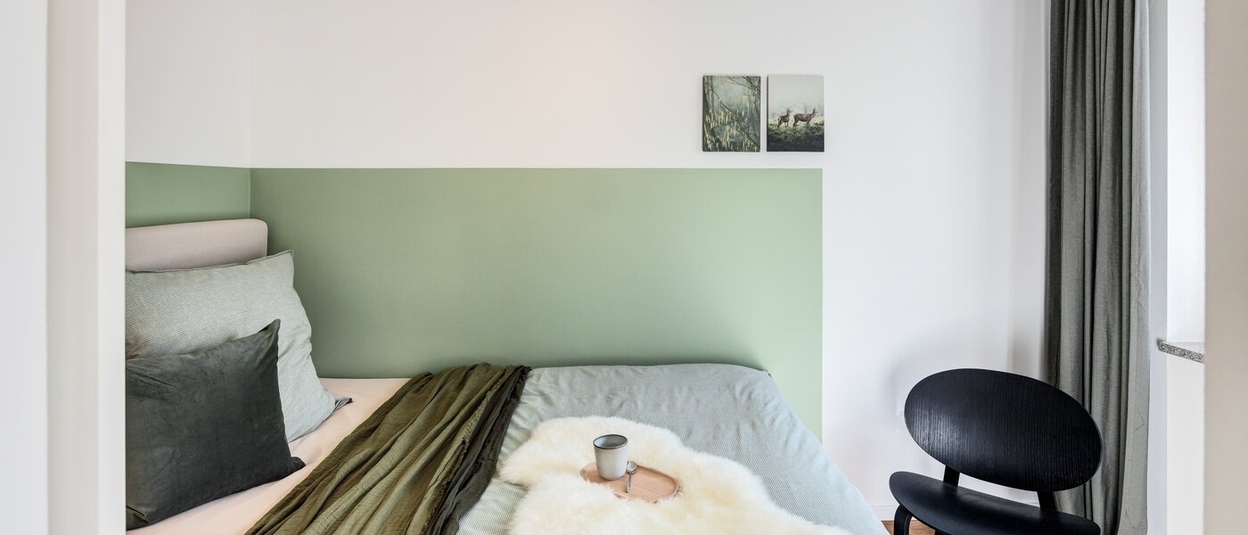 Wohnung München Maxvorstadt 03 Schlafbereich 14537