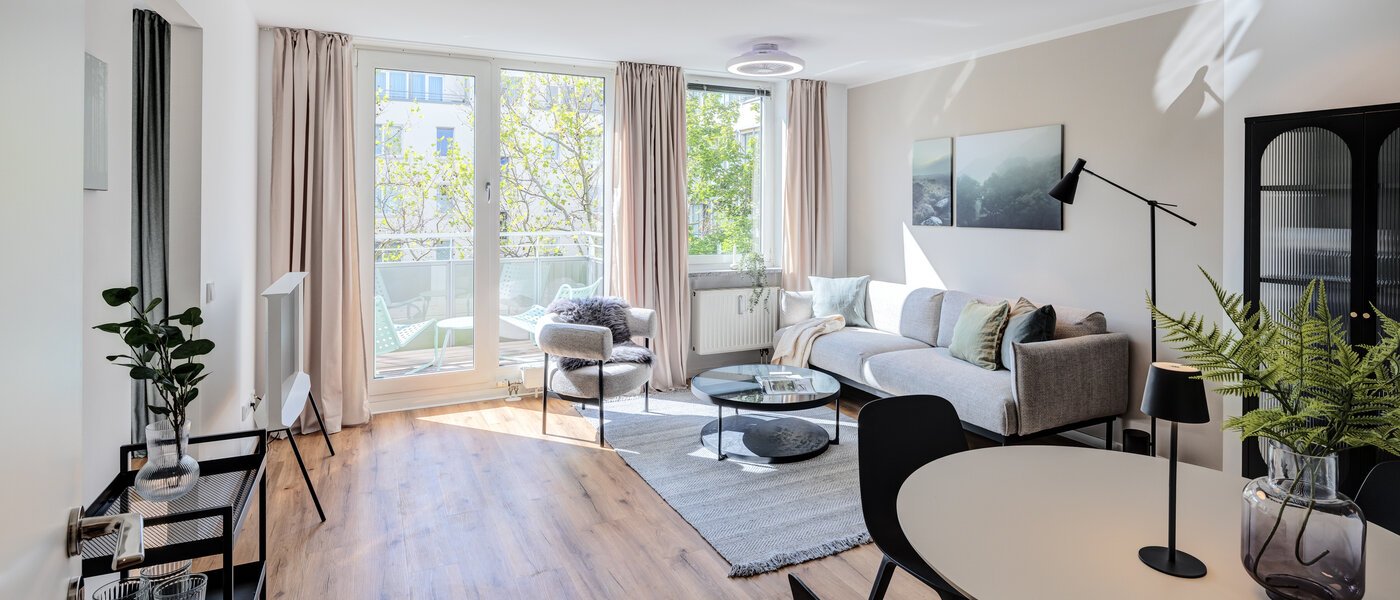 Wohnung München Maxvorstadt 01 Wohnbereich 14537