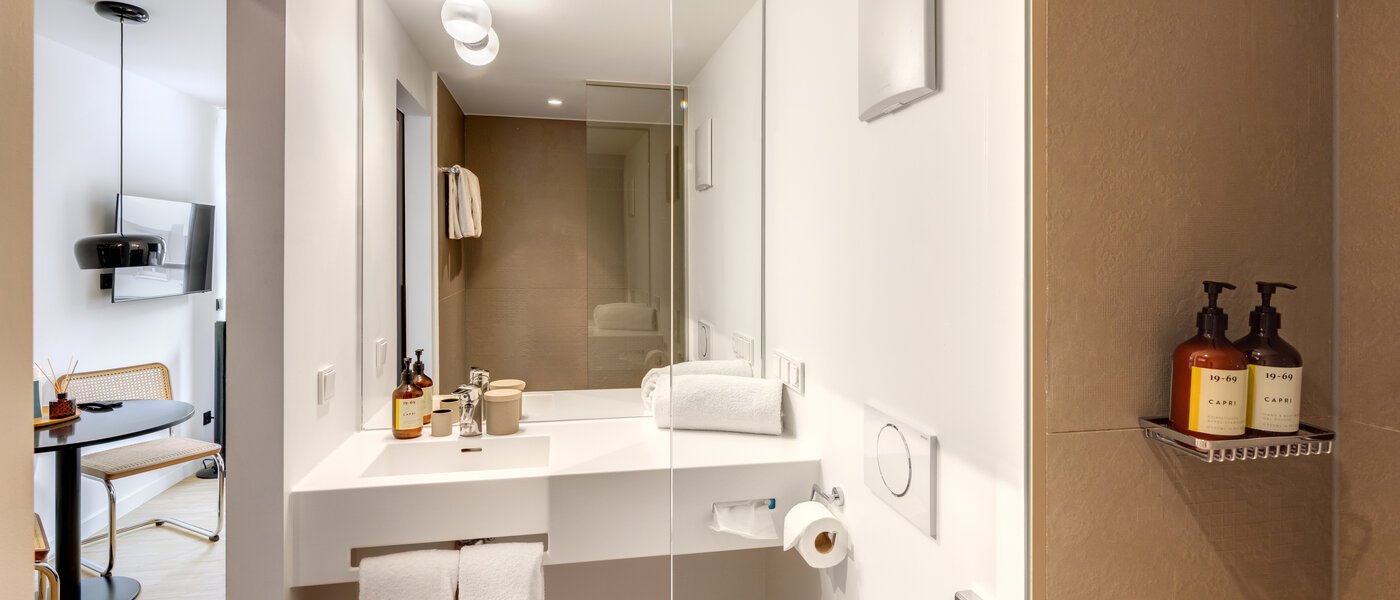 Apartment München Schwabing-West (rund um den Hohenzollernplatz) 01 Badezimmer 14544