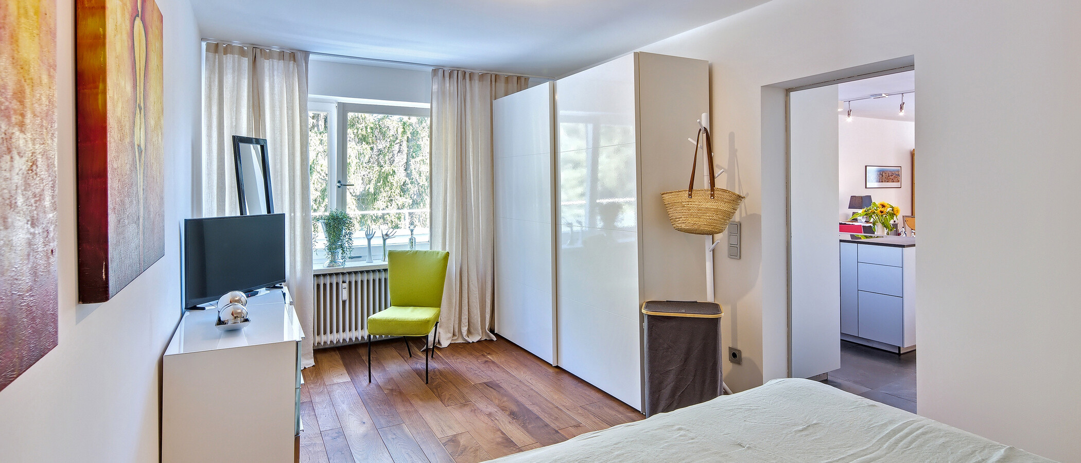 Penthousewohnung München Nymphenburg 03 Schlafzimmer 14553
