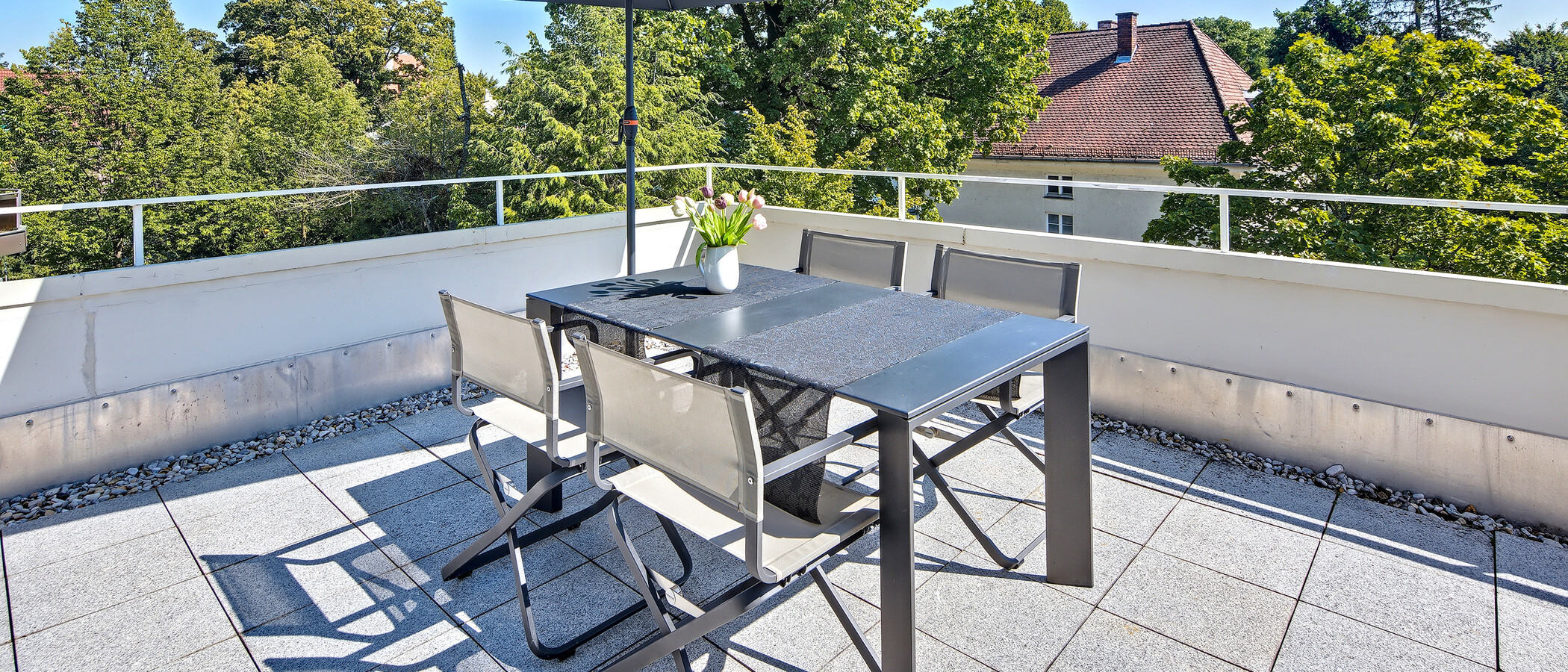 Penthousewohnung München Nymphenburg 04 Dachterrasse 14553