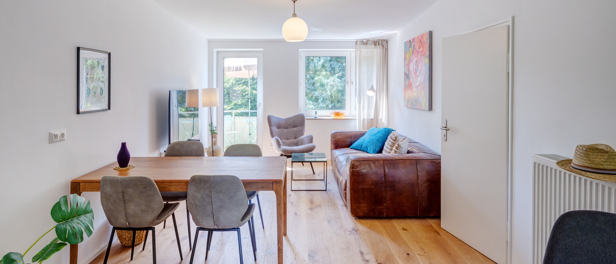 Wohnung München Parkstadt Bogenhausen 01 Wohnbereich 14554