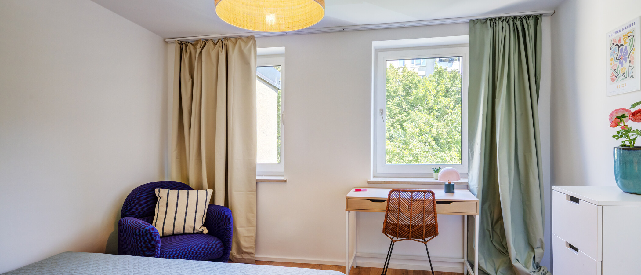 Wohnung München Parkstadt Bogenhausen 02 1. Schlafzimmer 14554