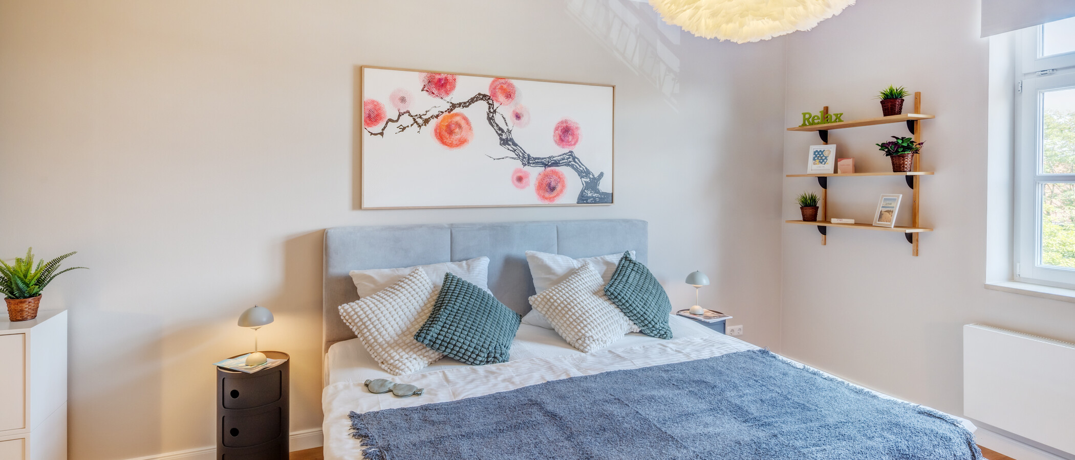 Dachgeschosswohnung München Neuhausen 02 Schlafzimmer 14555