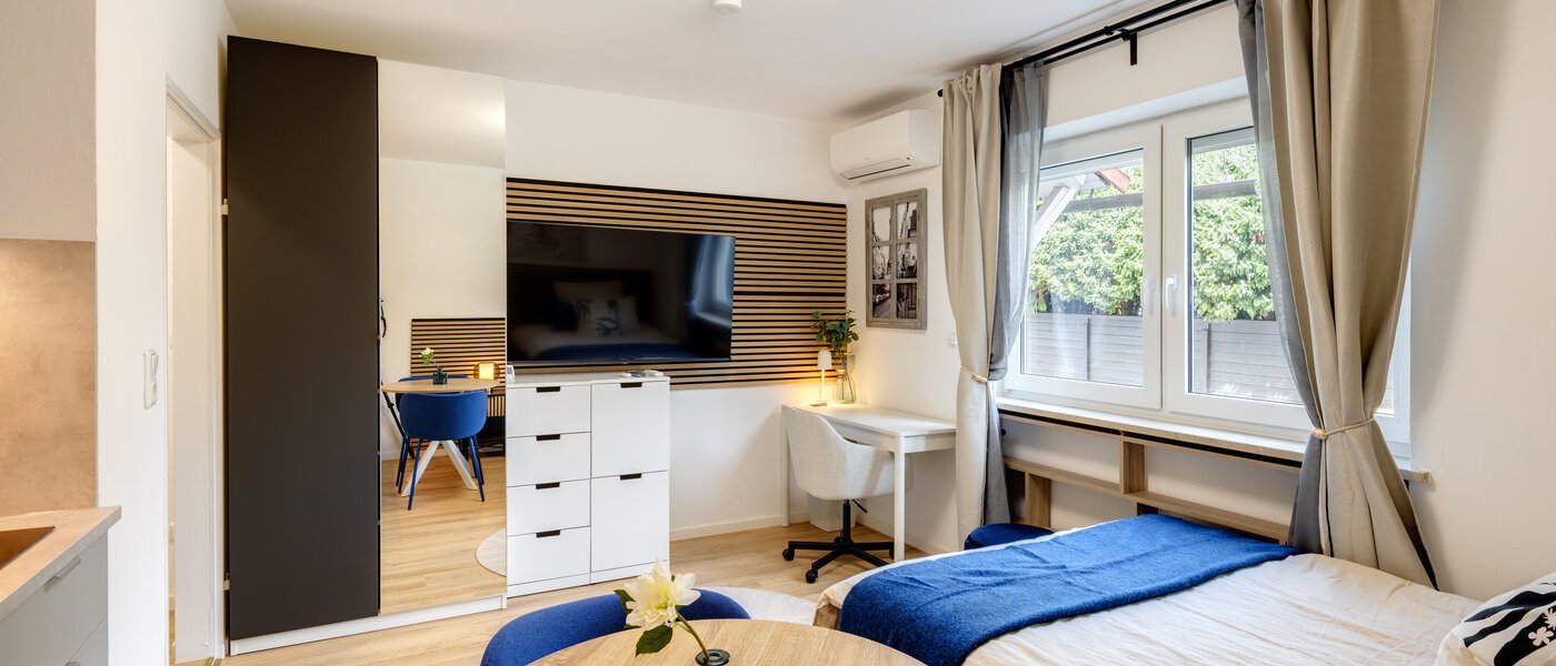 Apartment Garching 02 Wohnbereich 14566