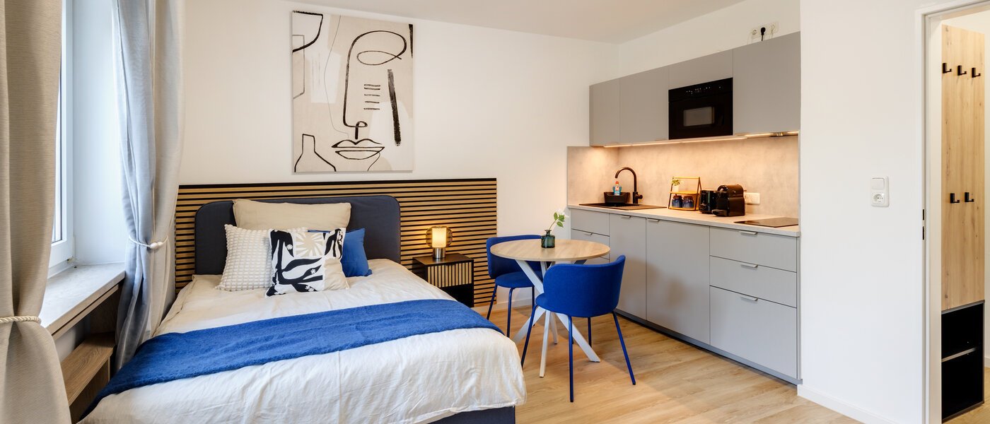 Apartment Garching 05 Wohnbereich 14566