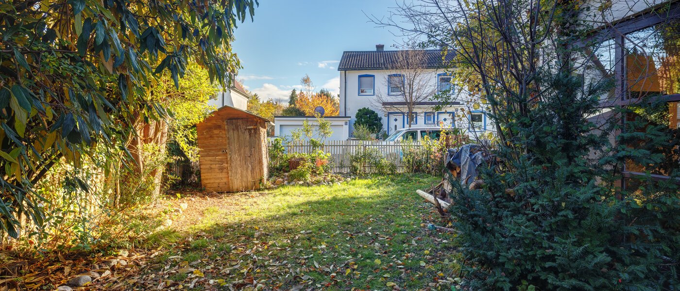 Doppelhaushälfte München Obersendling 02 Garten 14567