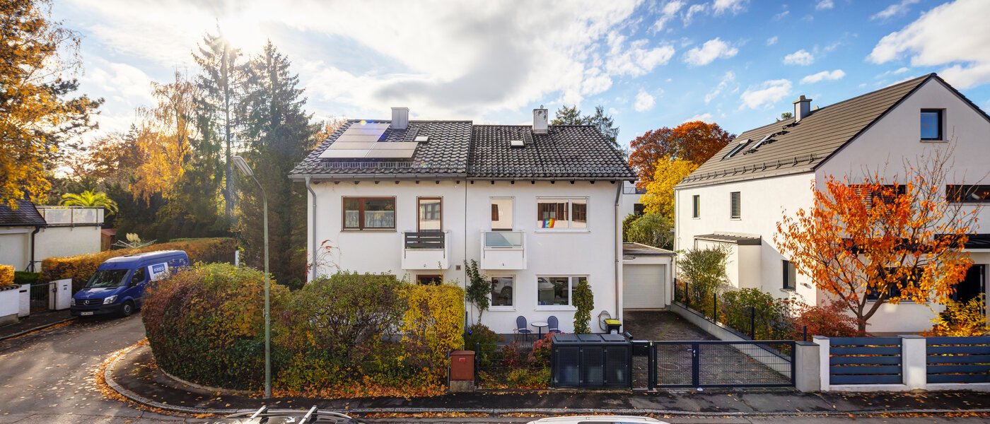 Doppelhaushälfte München Obersendling 01 Aussicht 14567