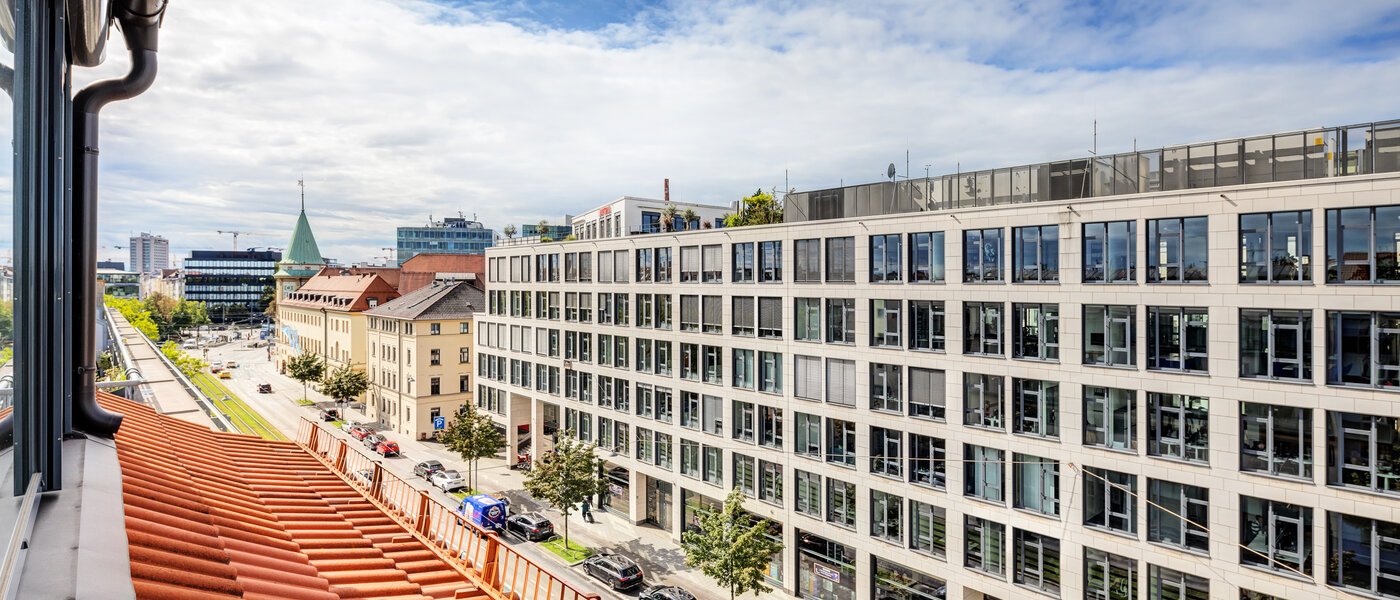 Dachgeschosswohnung München Maxvorstadt 03 Aussicht 14568