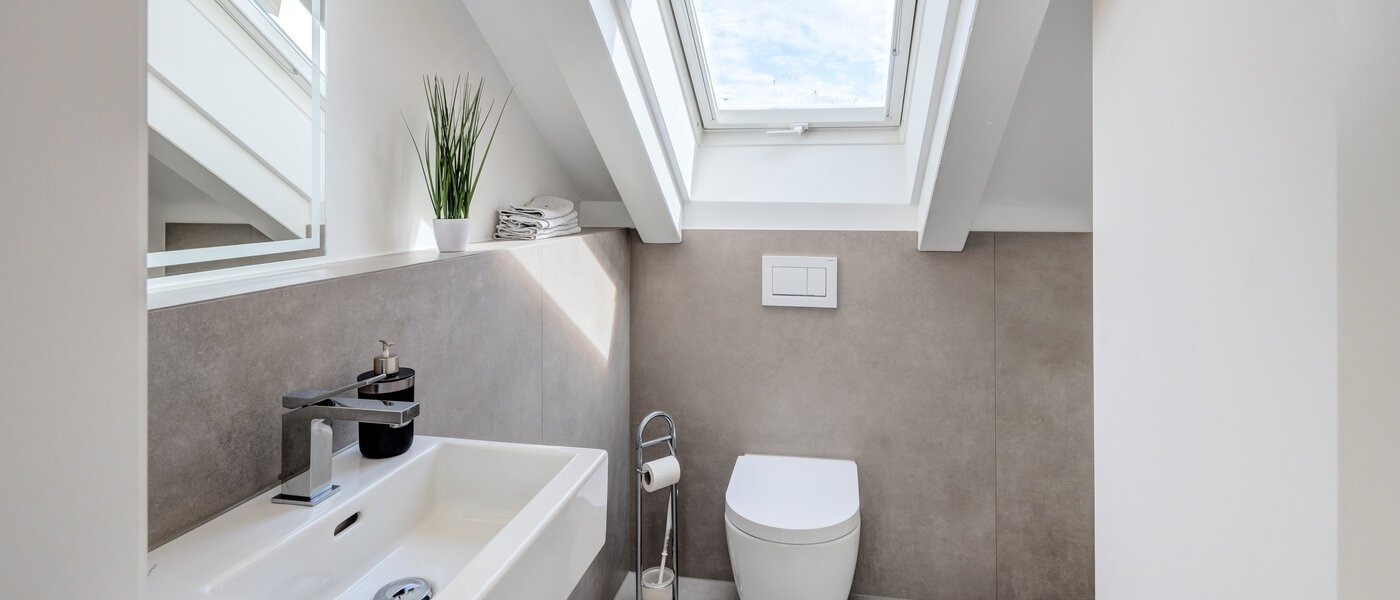 Dachgeschosswohnung München Maxvorstadt 01 Gäste-WC 14568