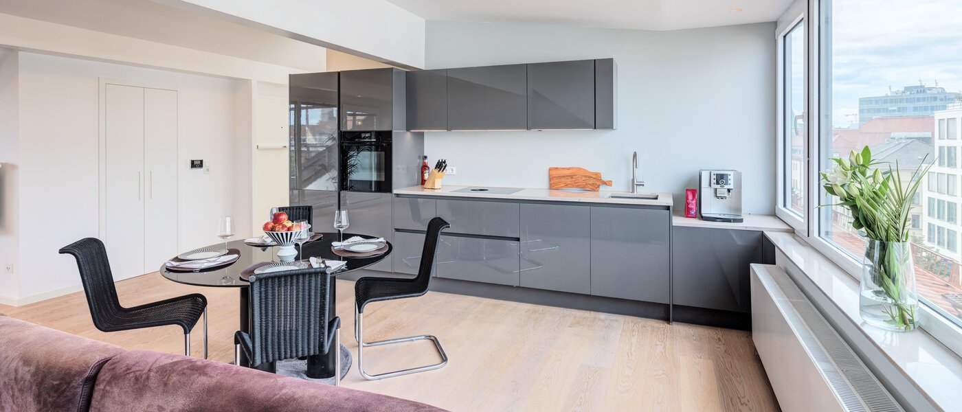 Dachgeschosswohnung München Maxvorstadt 05 Wohnbereich 14568