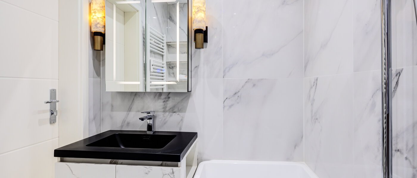 Wohnung München Schwabing (rechts der Leopoldstraße) 01 Badezimmer 14569