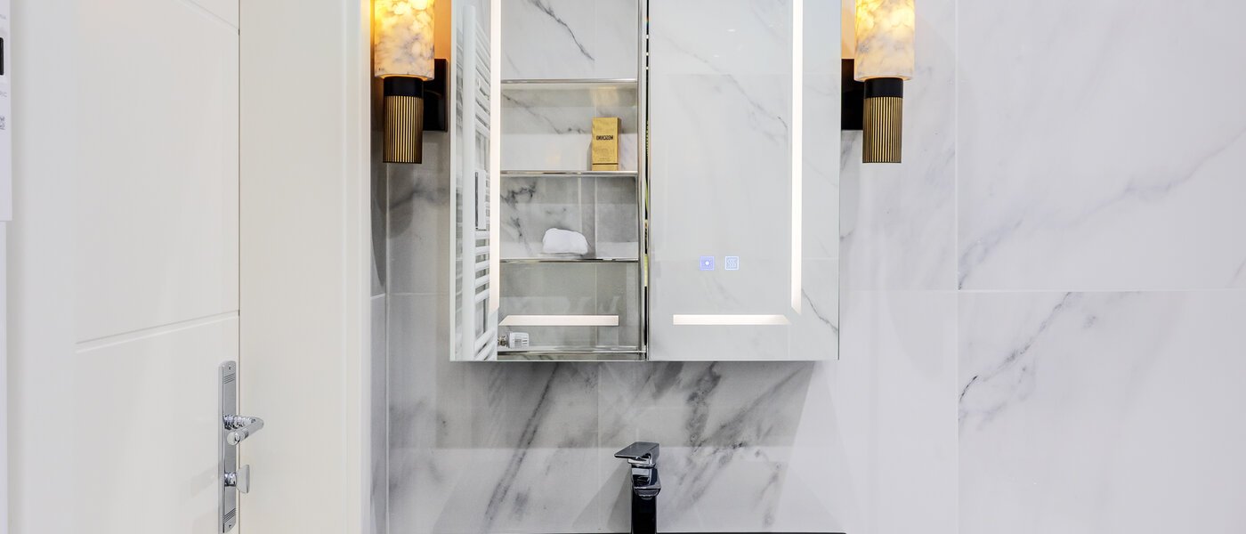 Wohnung München Schwabing (rechts der Leopoldstraße) 02 Badezimmer 14569