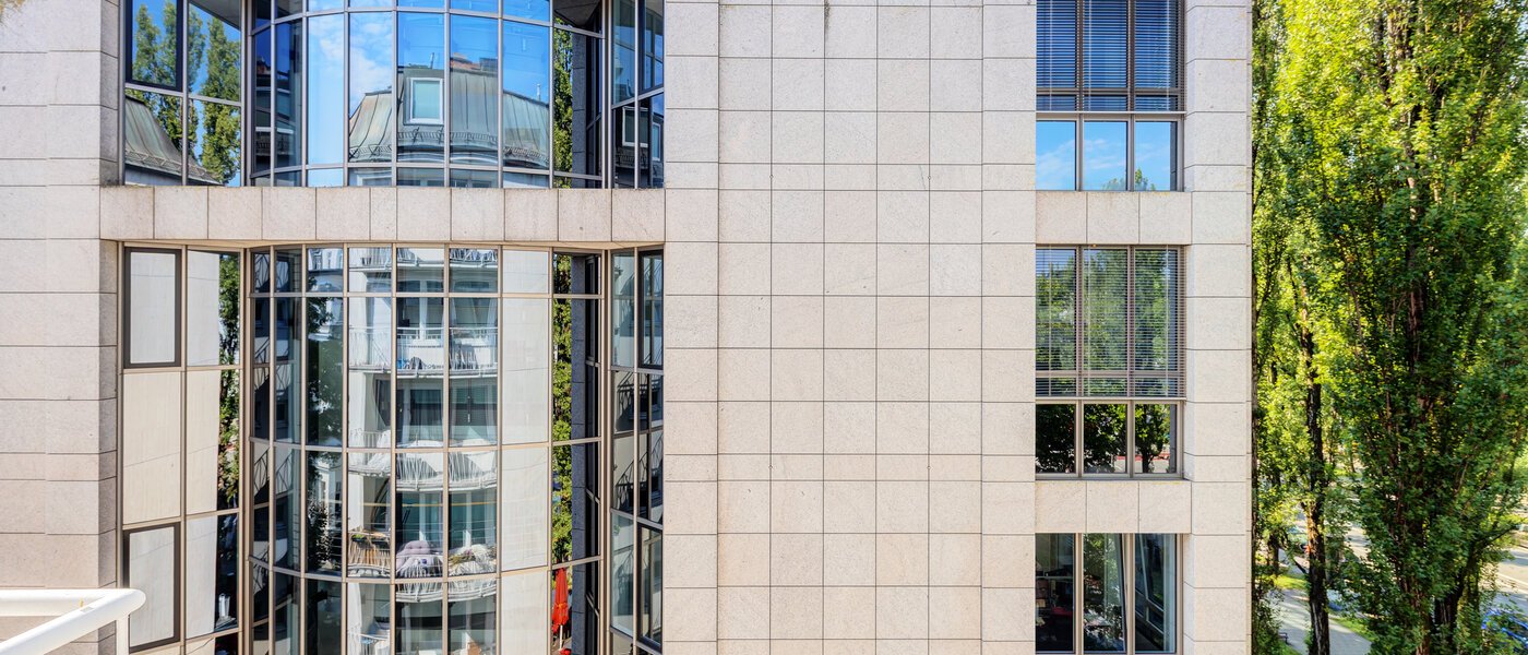 Wohnung München Schwabing (rechts der Leopoldstraße) 03 Aussicht 14569