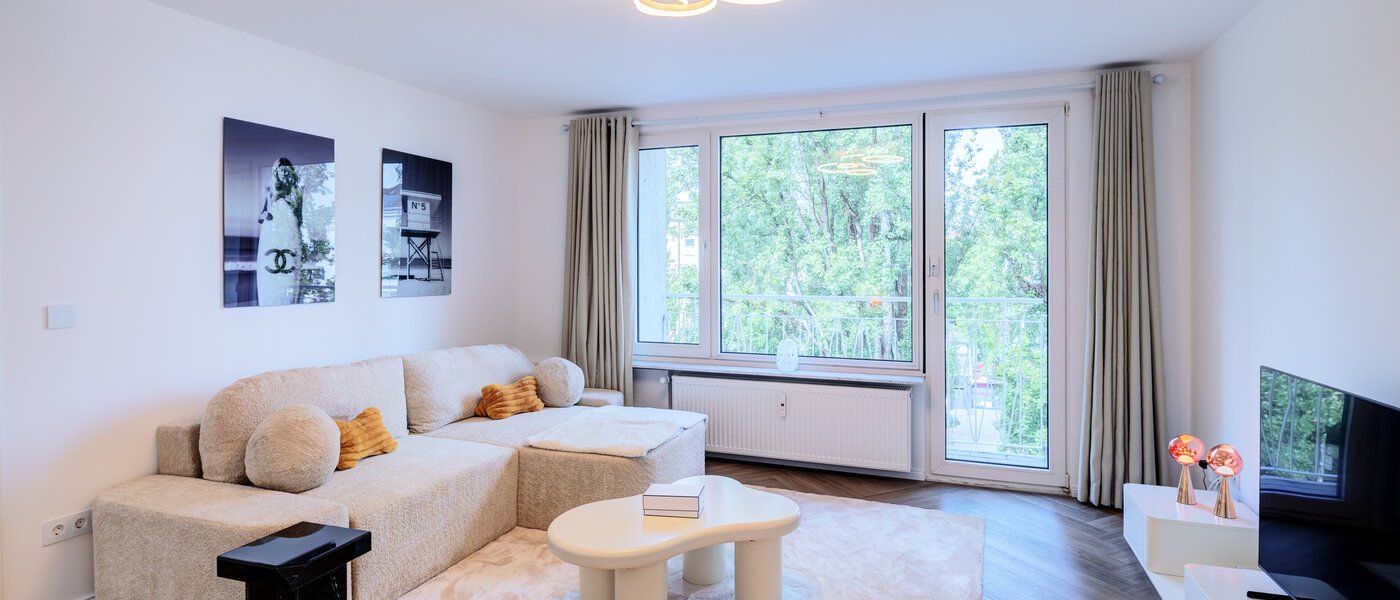 Wohnung München Schwabing (rechts der Leopoldstraße) 02 Wohnbereich 14569