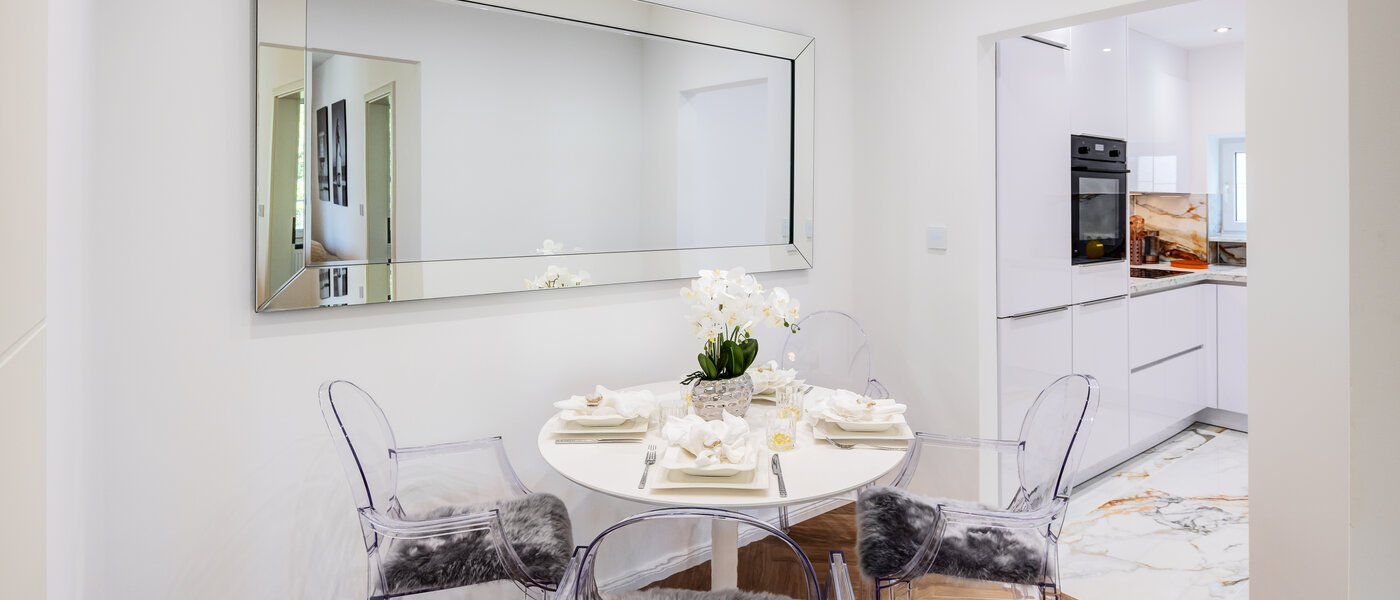 Wohnung München Schwabing (rechts der Leopoldstraße) 01 Essbereich 14569