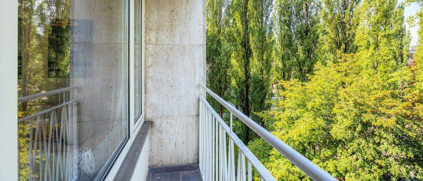 Wohnung München Schwabing (rechts der Leopoldstraße) 01 1. Balkon 14569