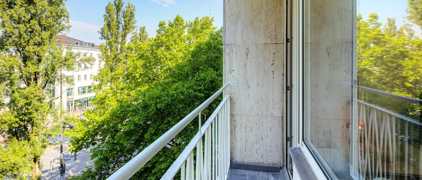 Wohnung München Schwabing (rechts der Leopoldstraße) 03 1. Balkon 14569