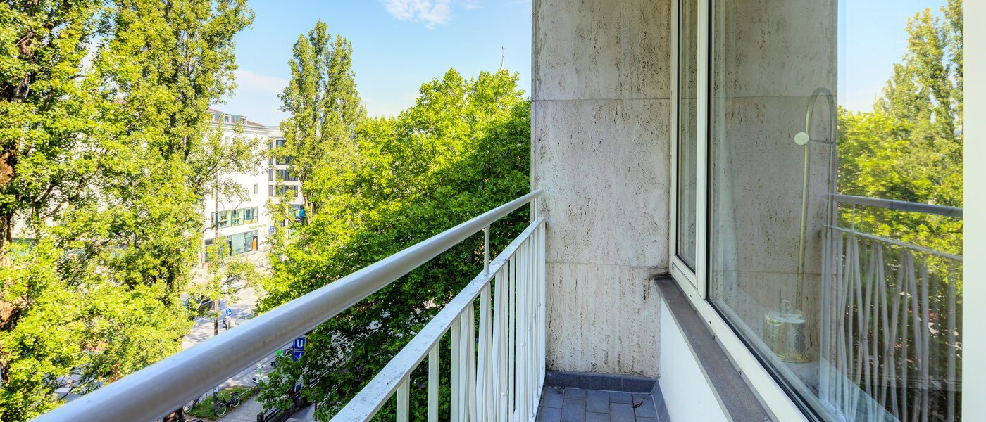Wohnung München Schwabing (rechts der Leopoldstraße) 01 2. Balkon 14569