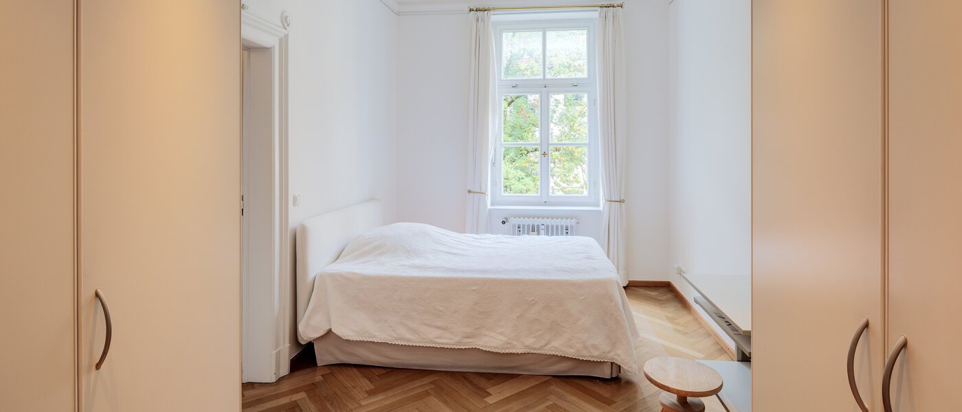 Wohnung München Lehel 01 2. Schlafzimmer	 14572