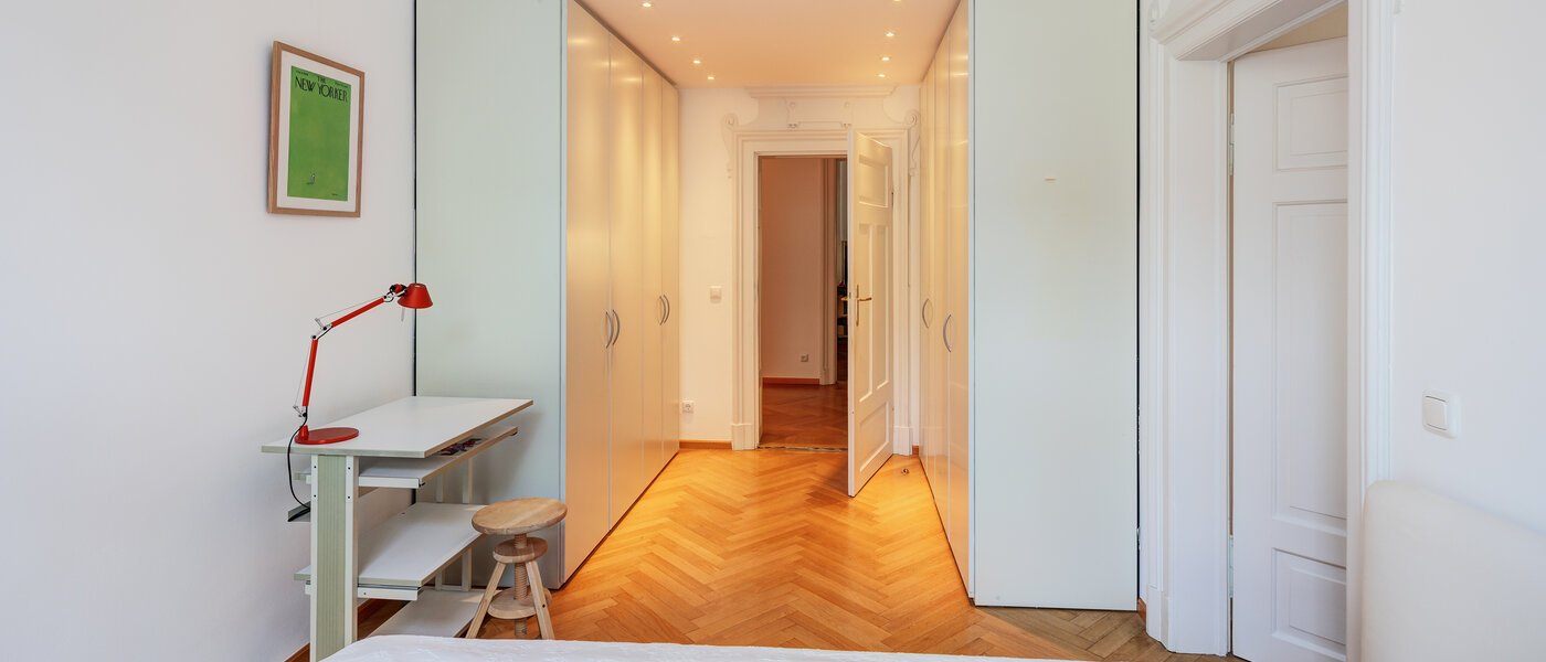 Wohnung München Lehel 03 2. Schlafzimmer	 14572