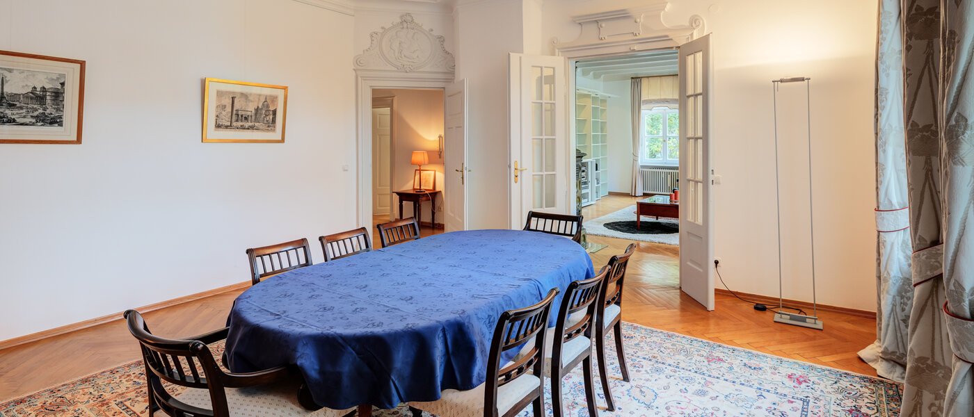 Wohnung München Lehel 03 Esszimmer 14572