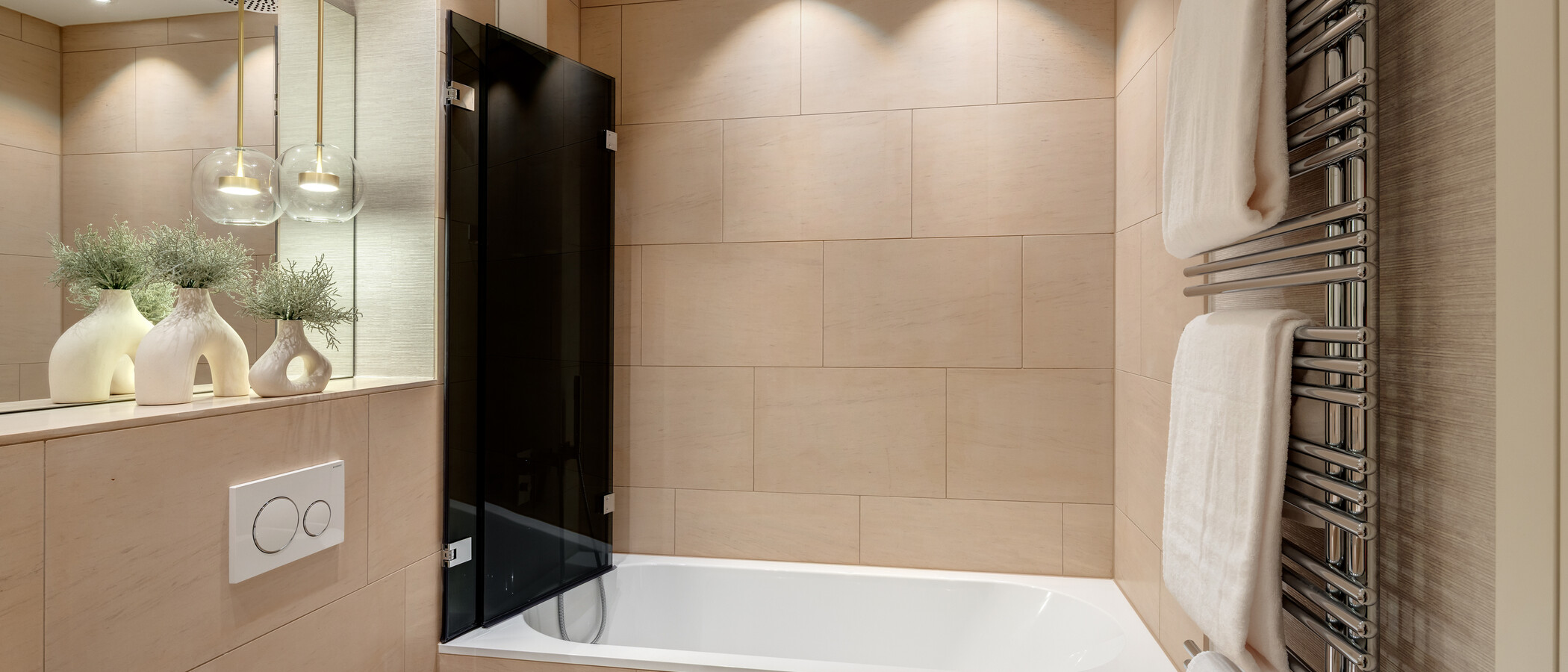 Wohnung München Maxvorstadt - Museumsviertel 03 2. Badezimmer 14574