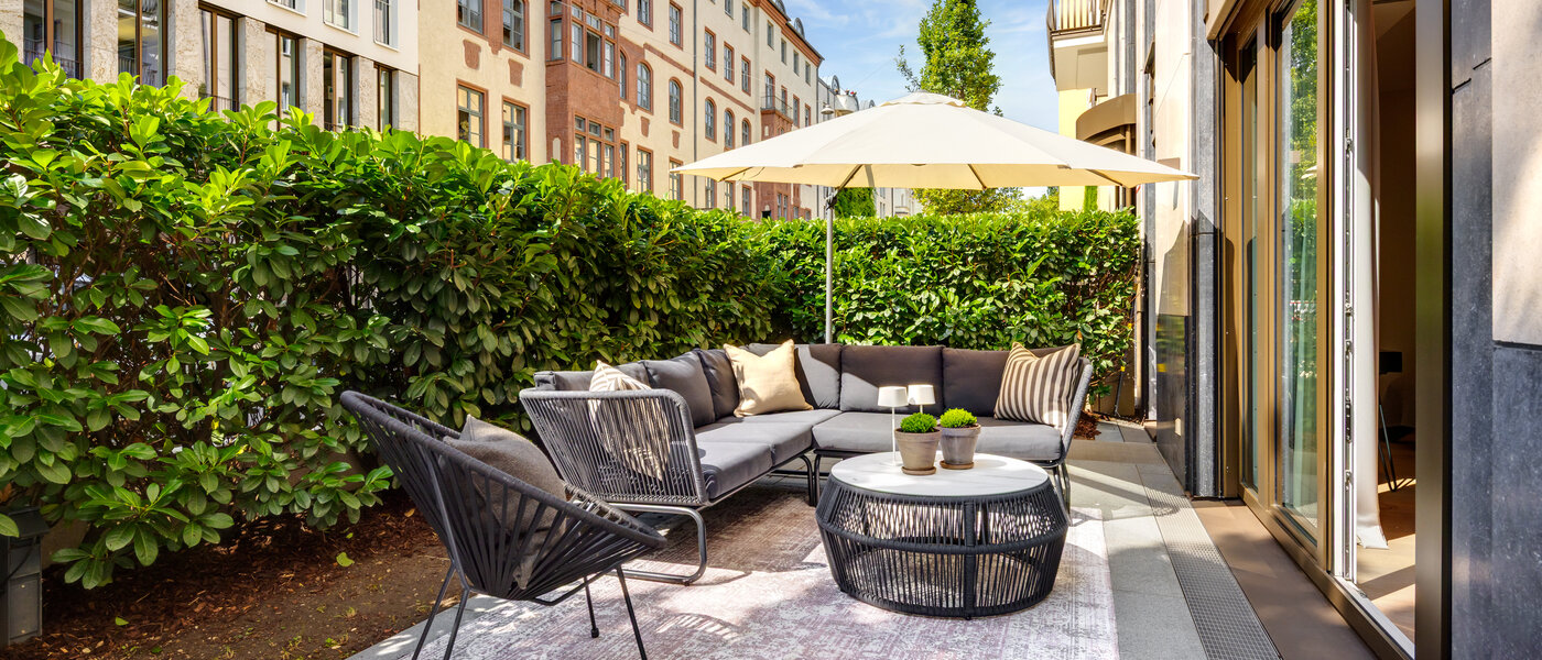 Wohnung München Maxvorstadt - Museumsviertel 01 Terrasse 14574