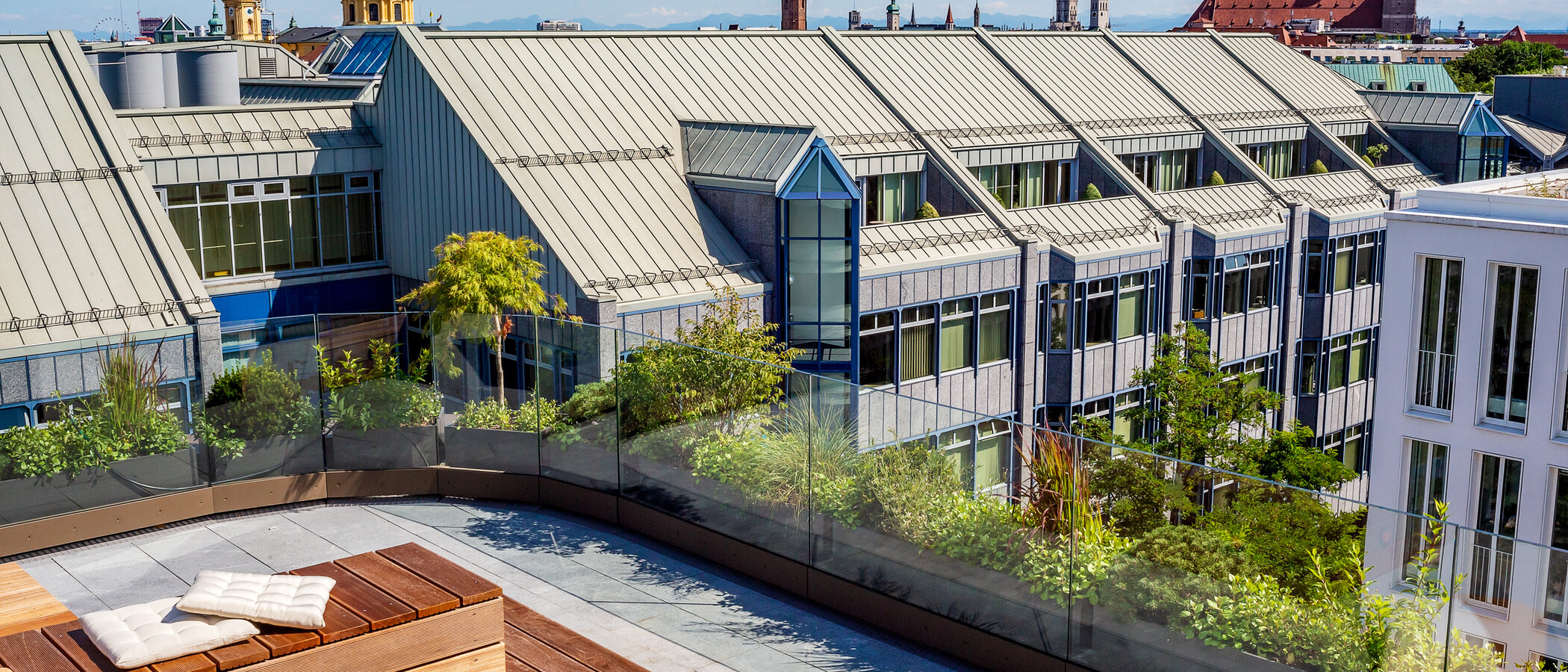 Wohnung München Maxvorstadt - Museumsviertel 03 Gemeinschaftsterrasse  14574