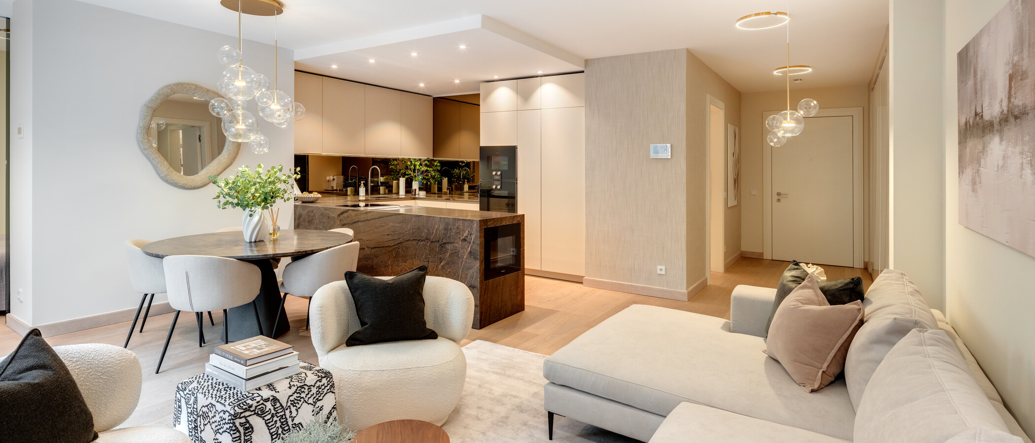 Wohnung München Maxvorstadt - Museumsviertel 04 Wohnbereich 14574