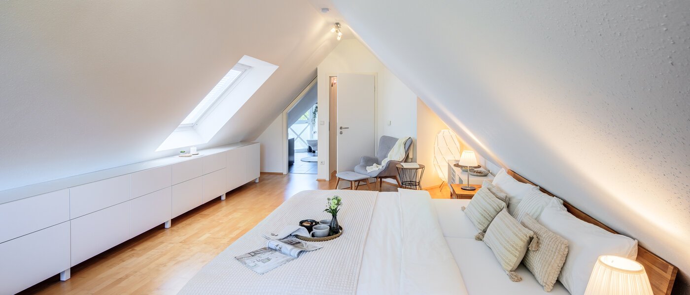 Maisonettewohnung Gröbenzell 05 2. Schlafzimmer	 14575