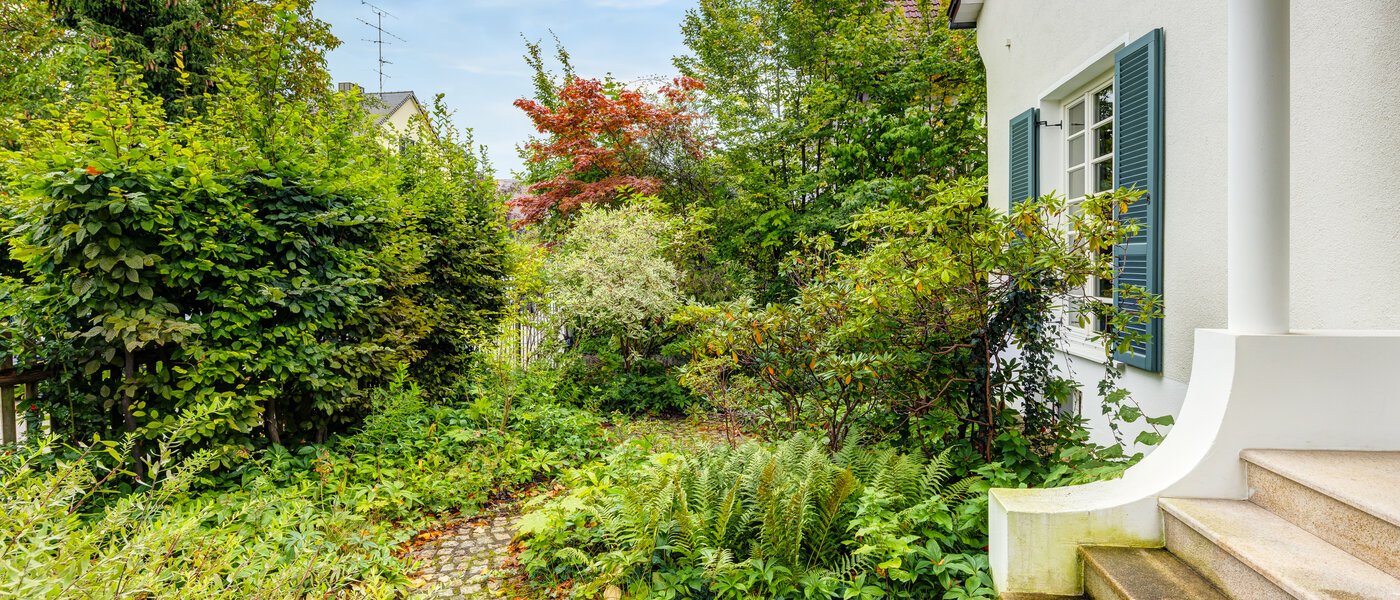 Einfamilienhaus München Obermenzing 05 Garten 14582