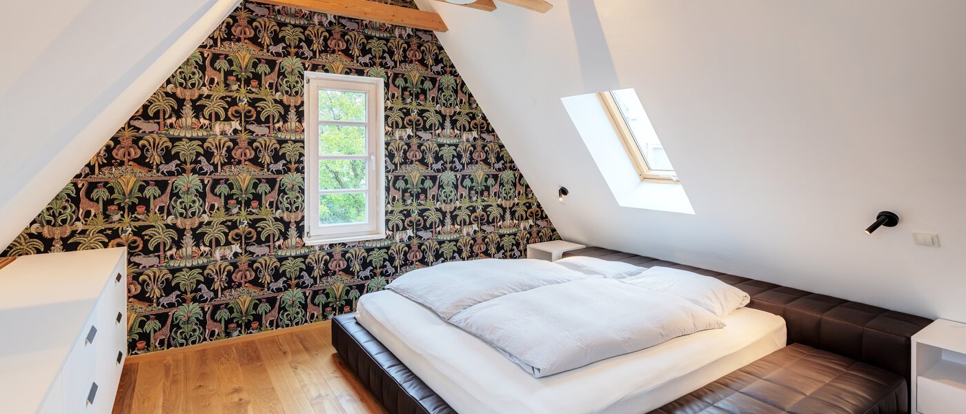 Einfamilienhaus München Obermenzing 01 1. Schlafzimmer 14582