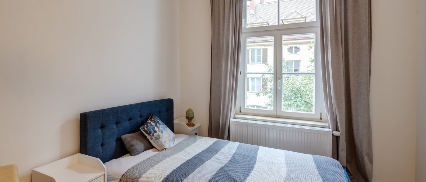 Wohnung München Altbogenhausen 02 2. Schlafzimmer	 14584
