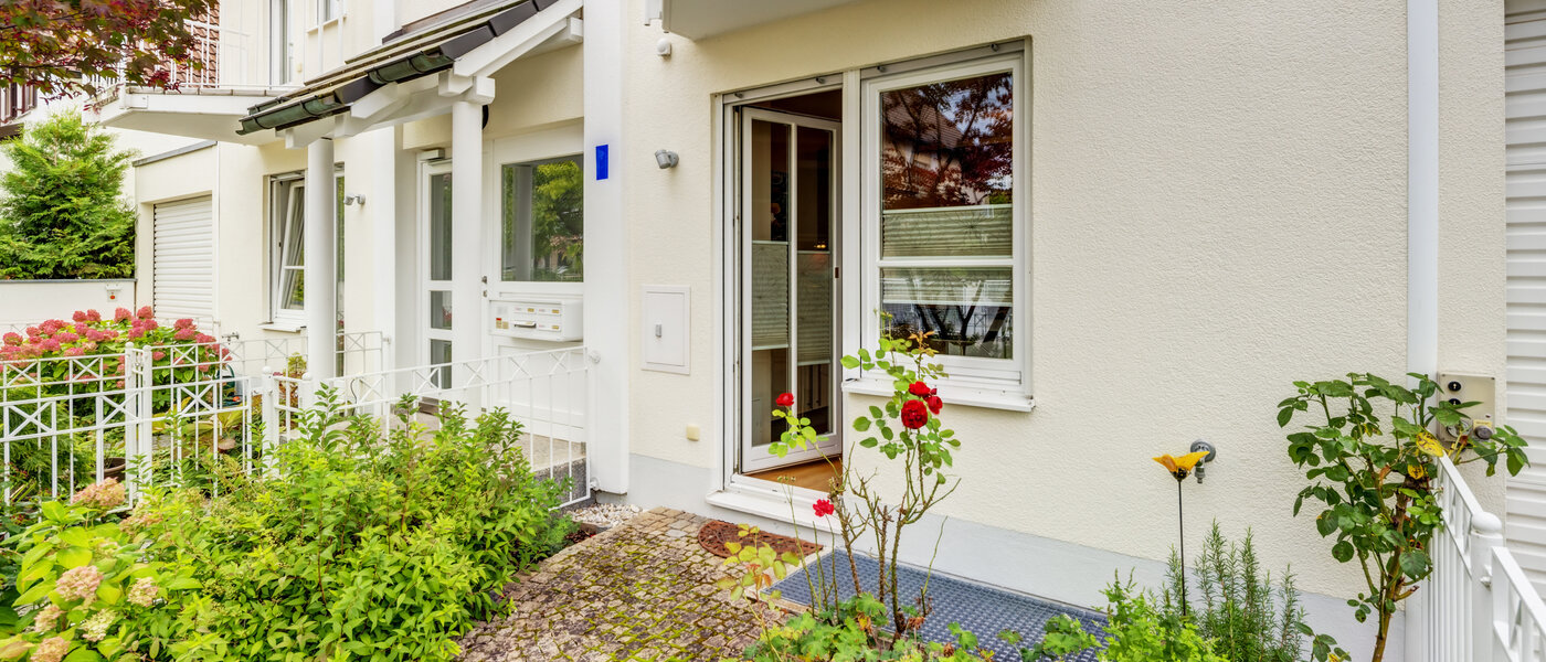 Maisonettewohnung München Fasangarten 04 Garten 14585