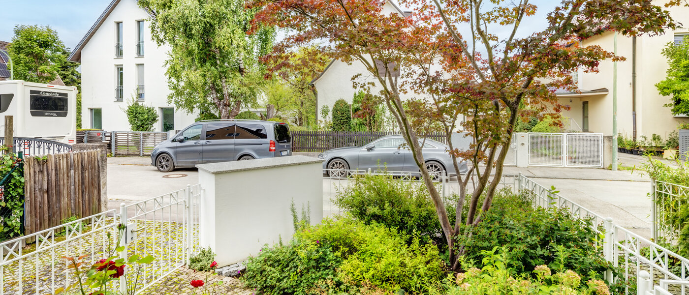 Maisonettewohnung München Fasangarten 05 Garten 14585