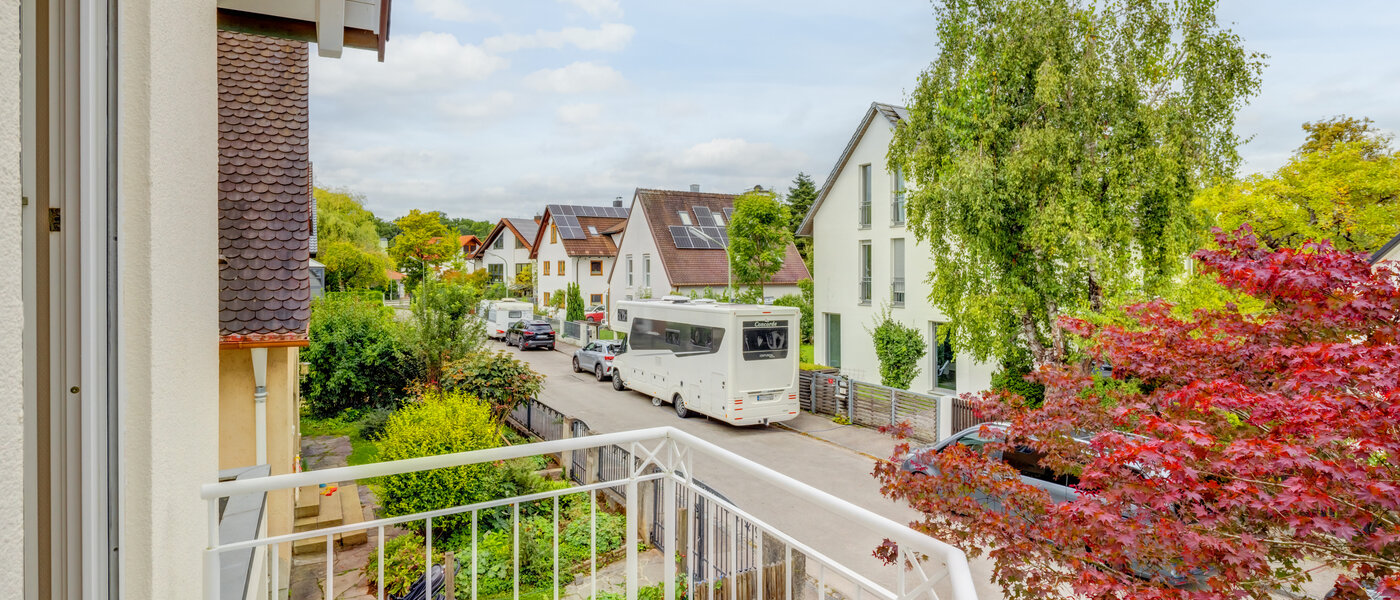 Maisonettewohnung München Fasangarten 03 Balkon 14585