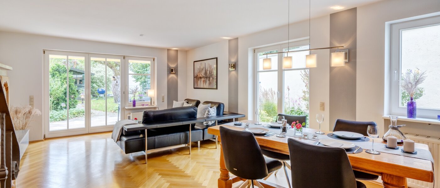 Maisonettewohnung München Fasangarten 04 Wohnbereich 14585